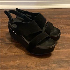 Volatile black wedges